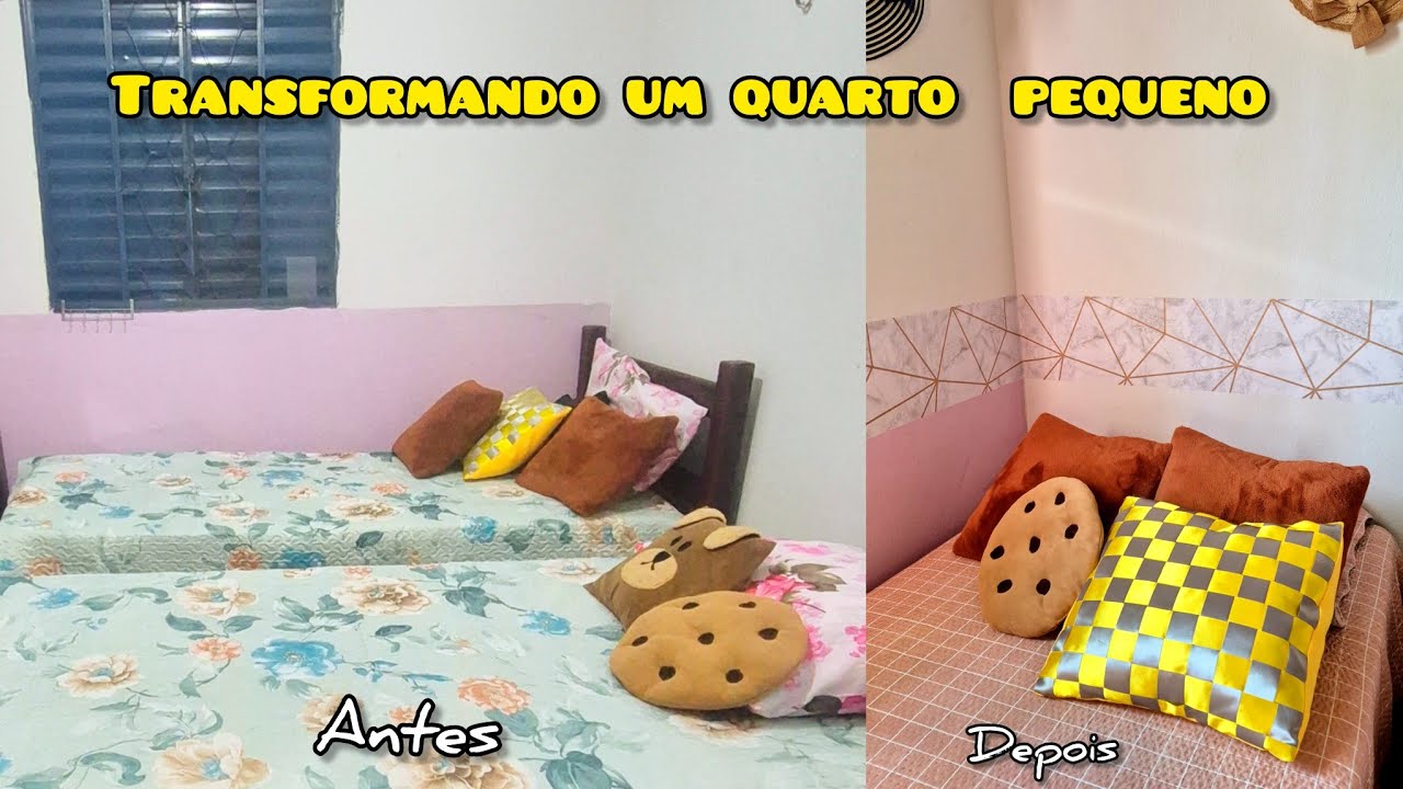 COMO TRANSFORMAR UM QUARTO PEQUENO 