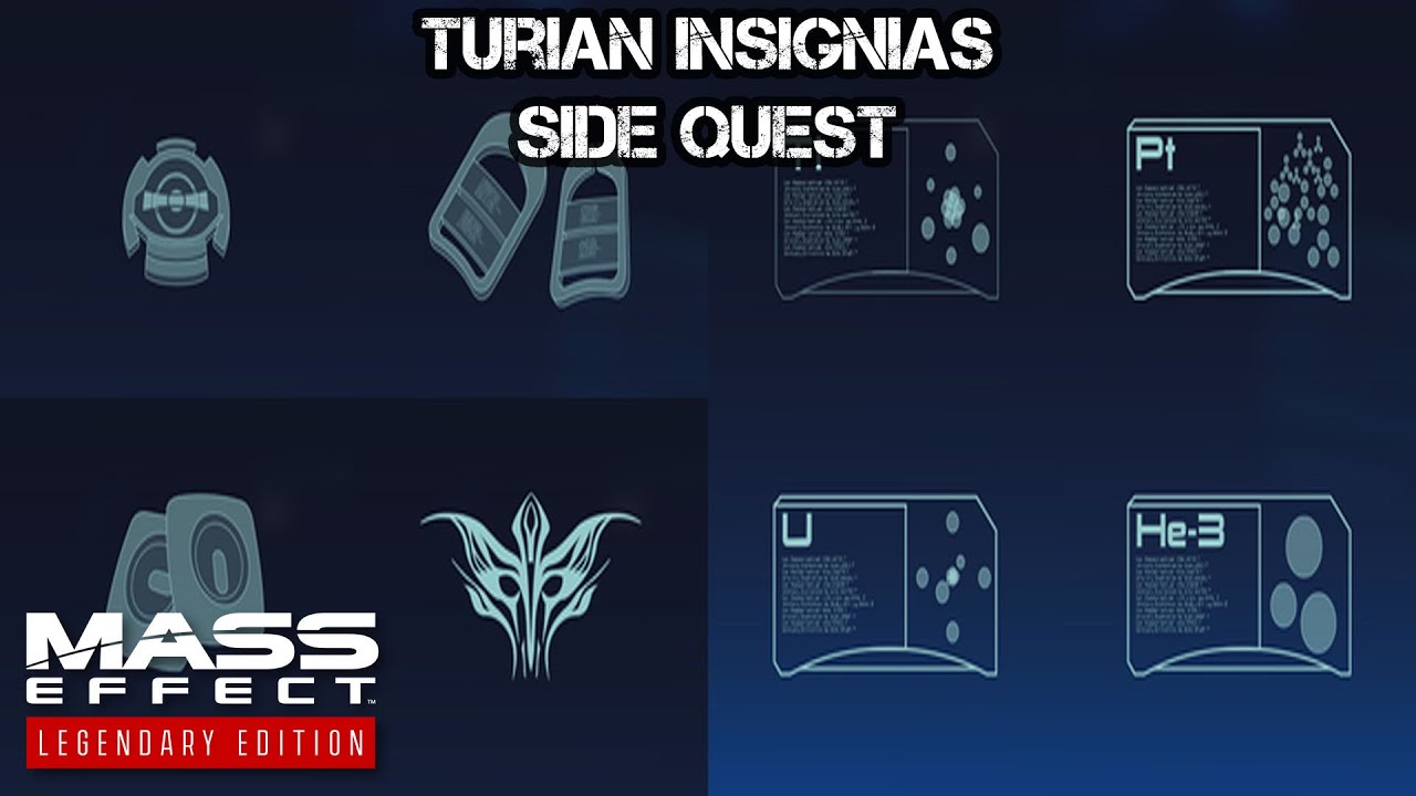 Mass Effect: Legendary Edition | Side Quest 52 - Turian Insignias (UNC)