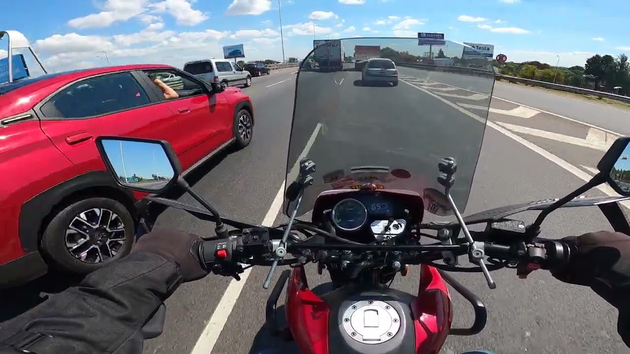 Volviendo con la Zanella zr 150