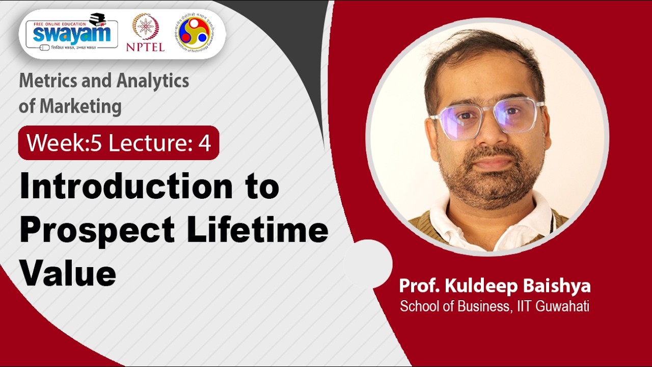 Lec-24: Introduction to Prospect Lifetime Value