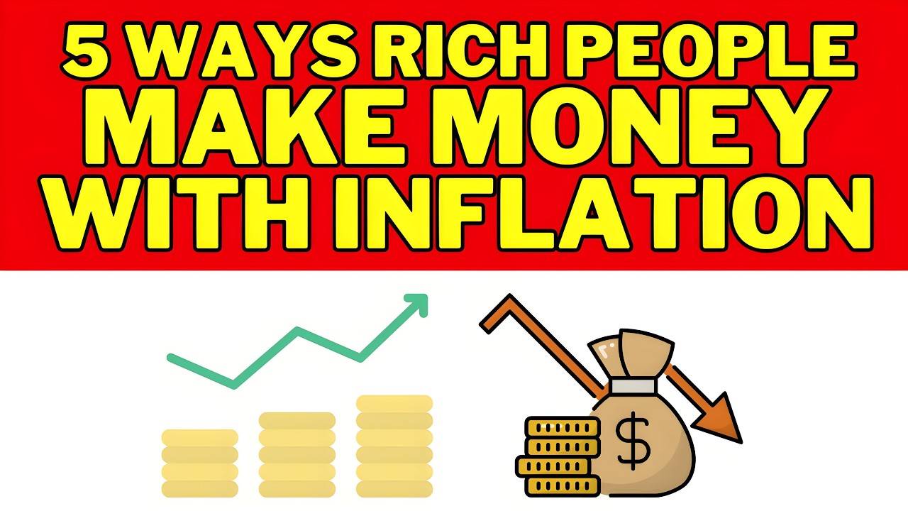 💲 5 Ways Rich Make Money with Inflation