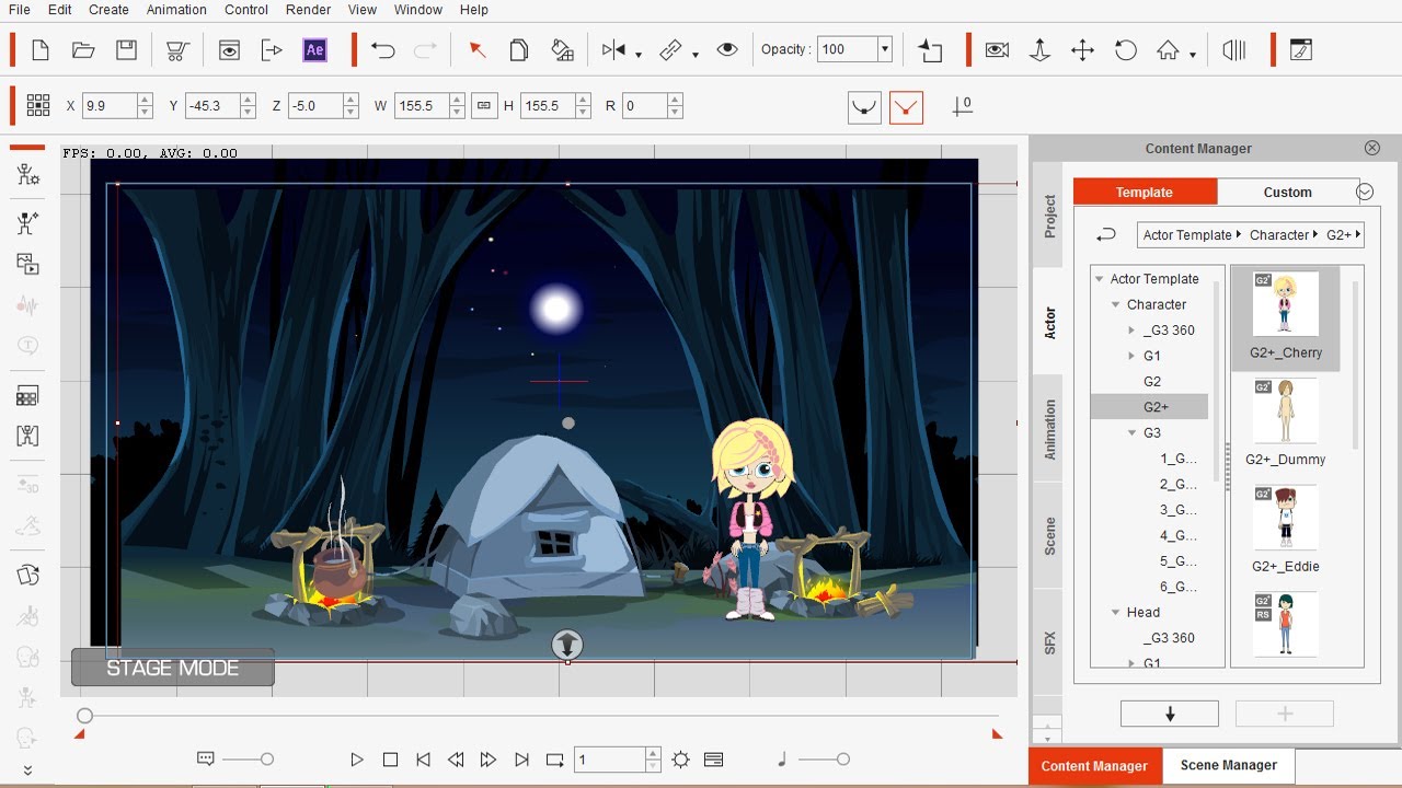 Cartoon Animator 4.5 Tutorial for beginners | Cartoon Animator 5 Content Pack Tutorial in Hindi