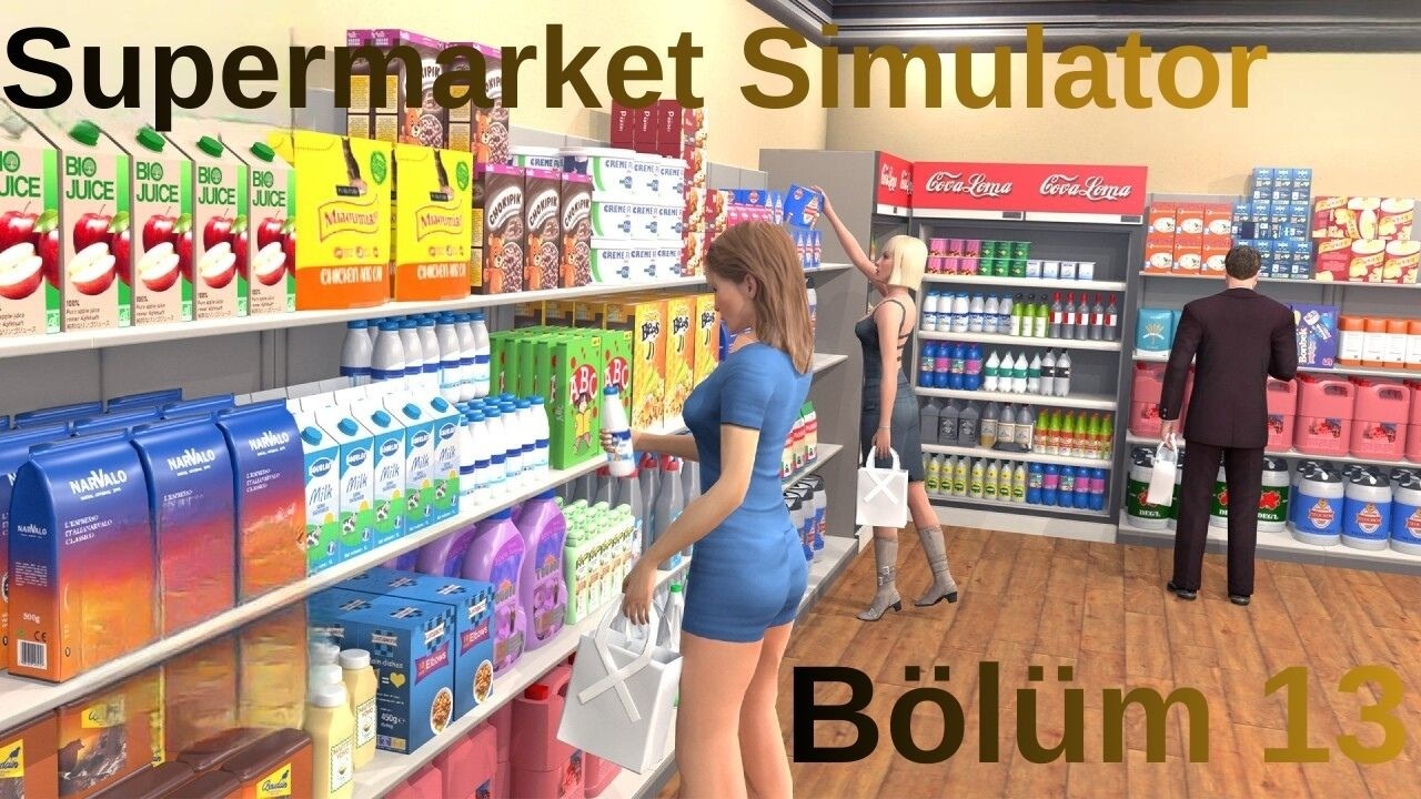 Supermarket Simulator Bölüm 13 2 Tane Depo Görevlisi Aldık İşler Çok Hızlı Gidiyor #oyunlar #oyuncu