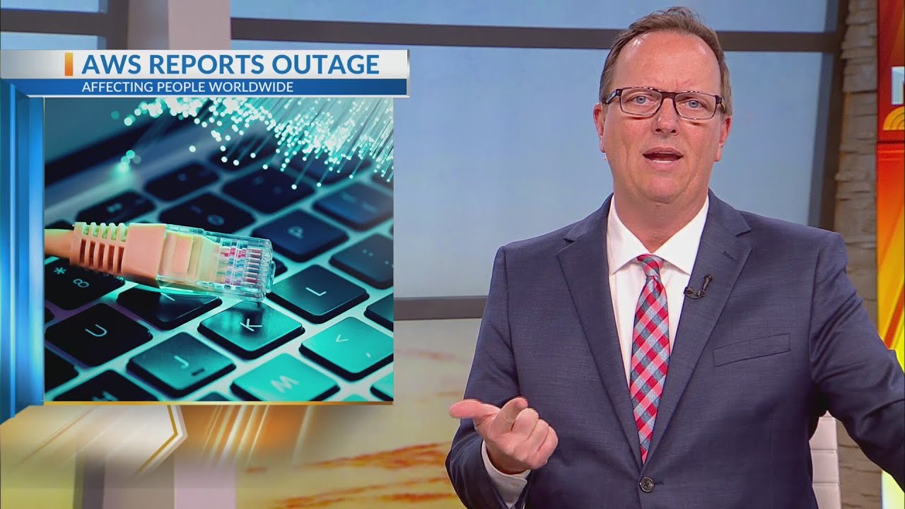 AWS outage impacts websites Monday morning