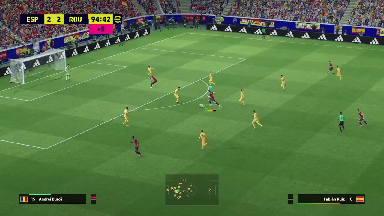 Eurocopa 1 rodada Espanha x Romênia