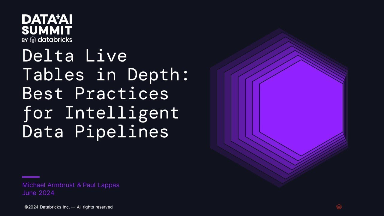 Delta Live Tables in Depth Best Practices for Intelligent Data Pipelines
