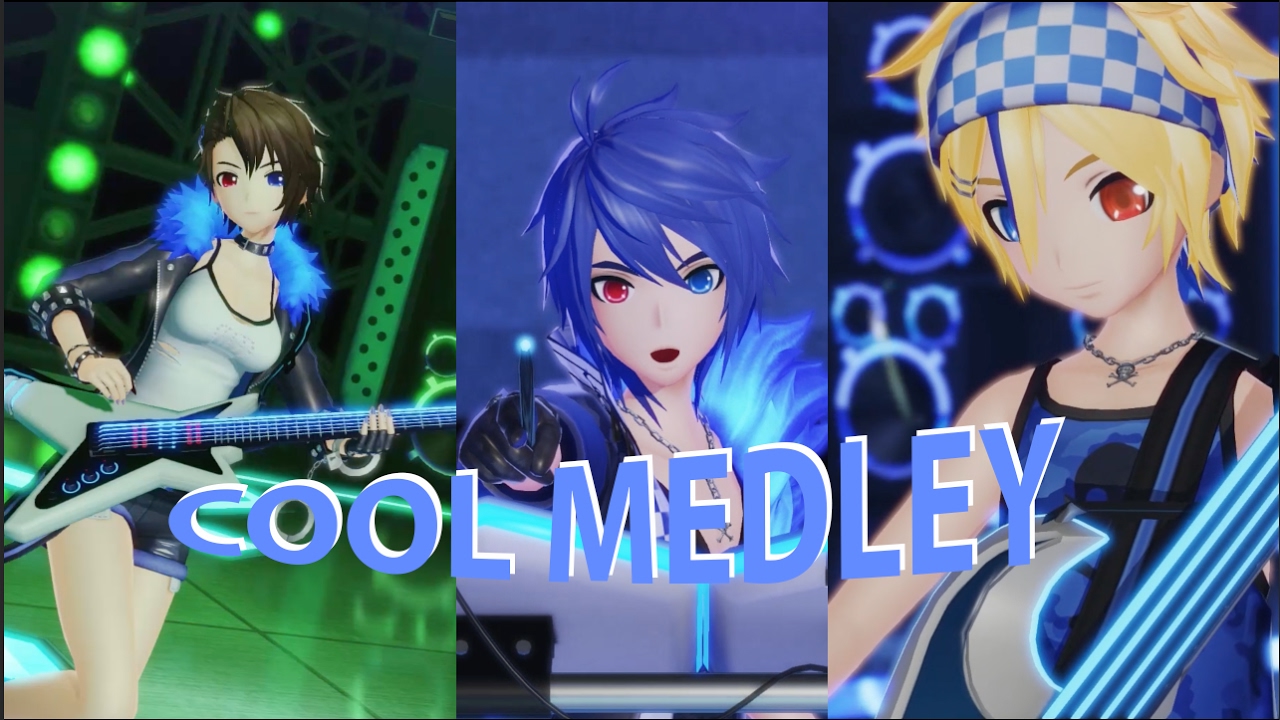 Cool Medley KAITO MEIKO LEN ~Cyber Rock Jam~ Project DIVA X Cover
