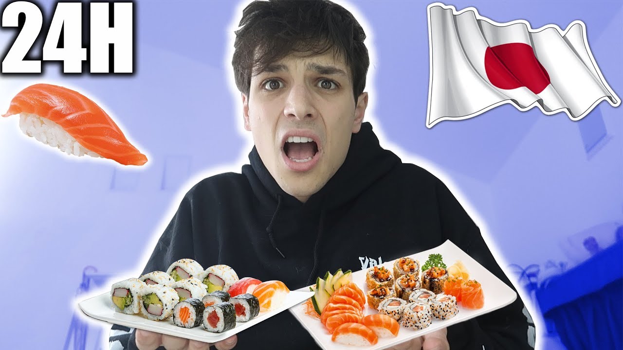 MANGIO per 24 ORE solo SUSHI in GIAPPONE!!!