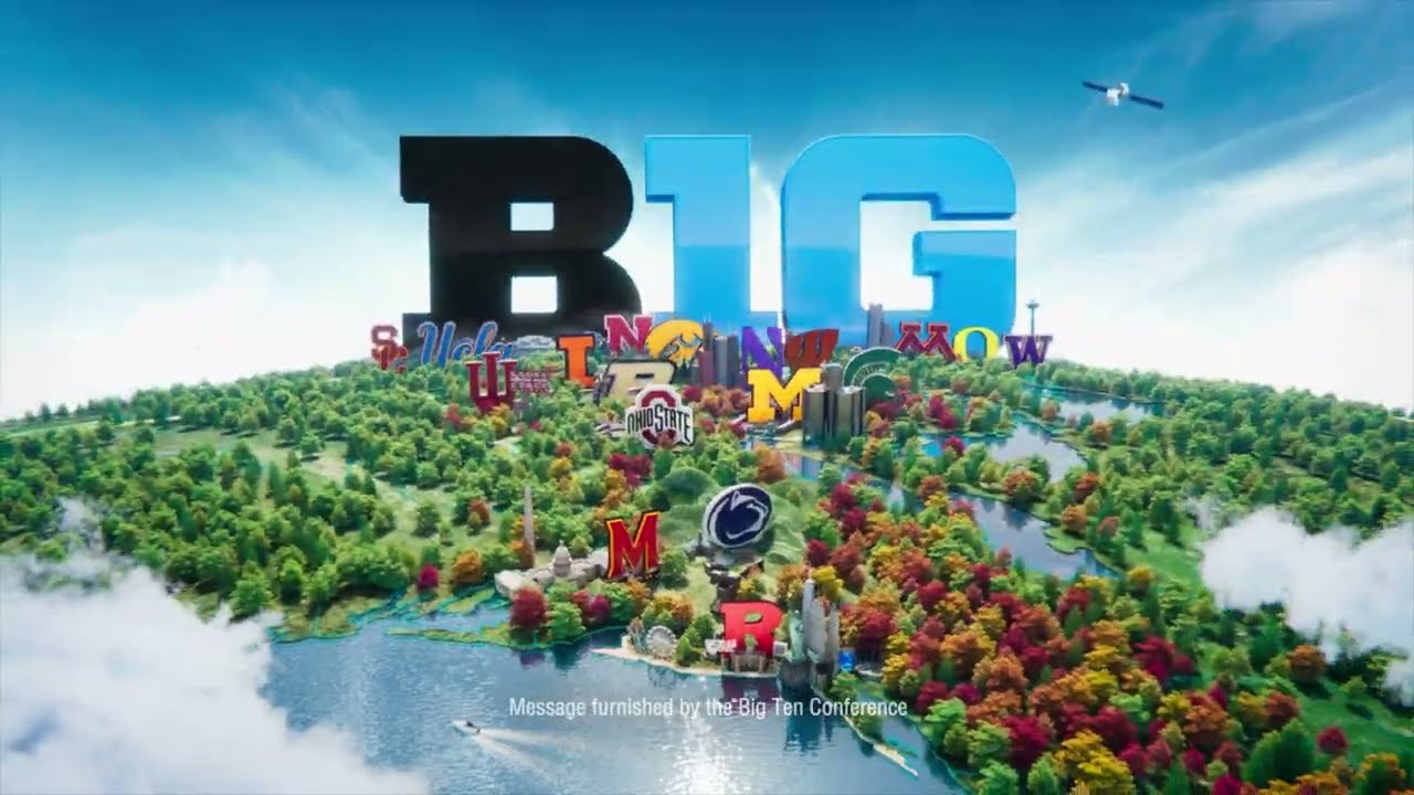 The new Big Ten Conference &ldquo;Maps&rdquo; commercial