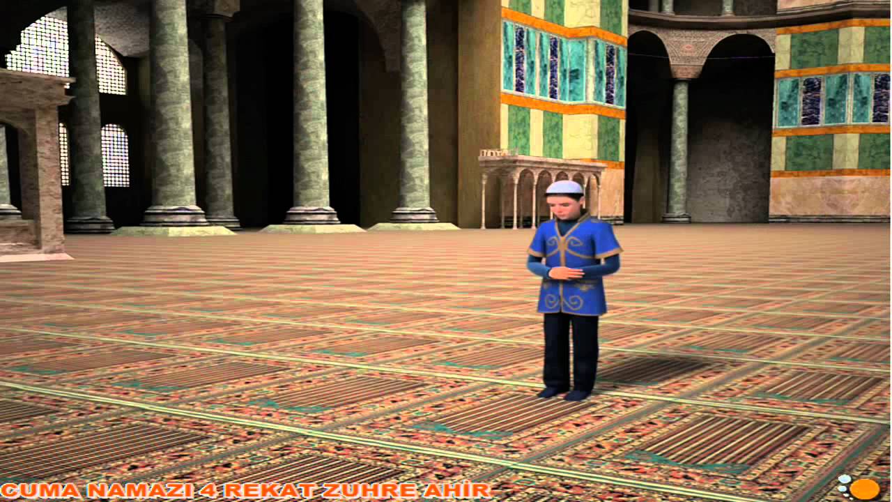 Namaz Nasıl Kılınır Cuma Namazı 4 rekat zuhre ahir.