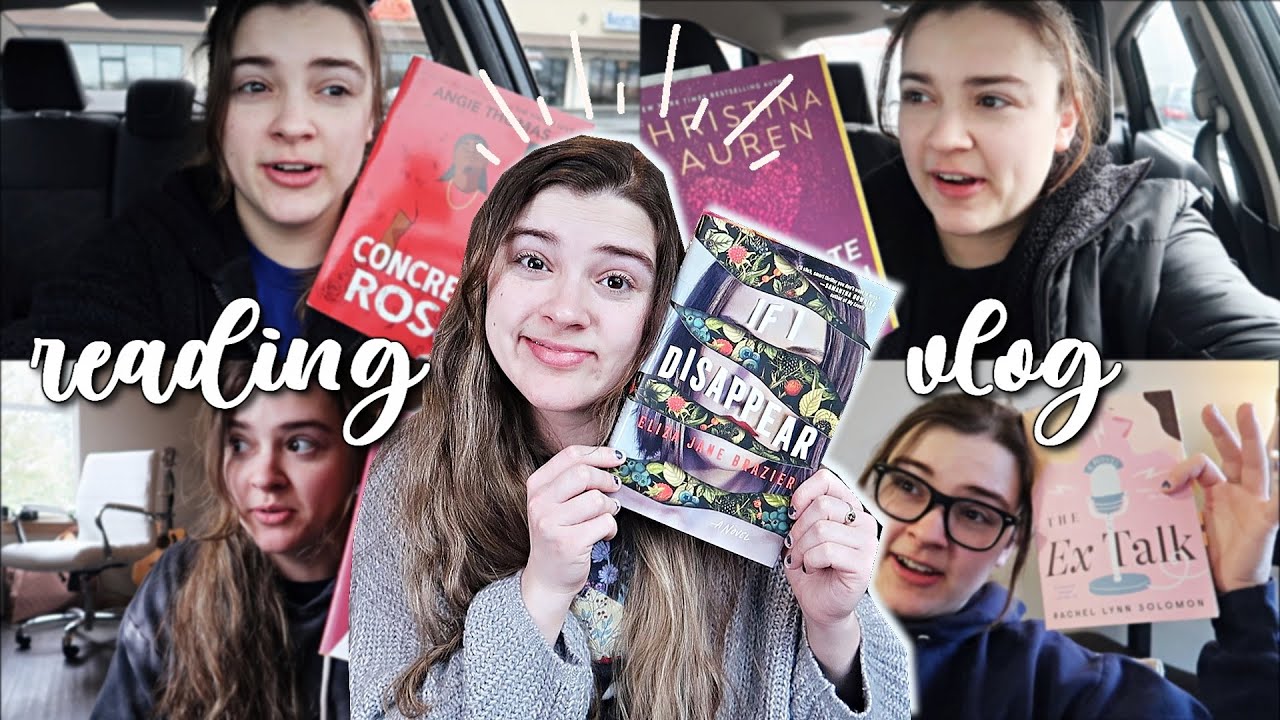 Reading vlog where I read some cute romances and other anticipated books ✨