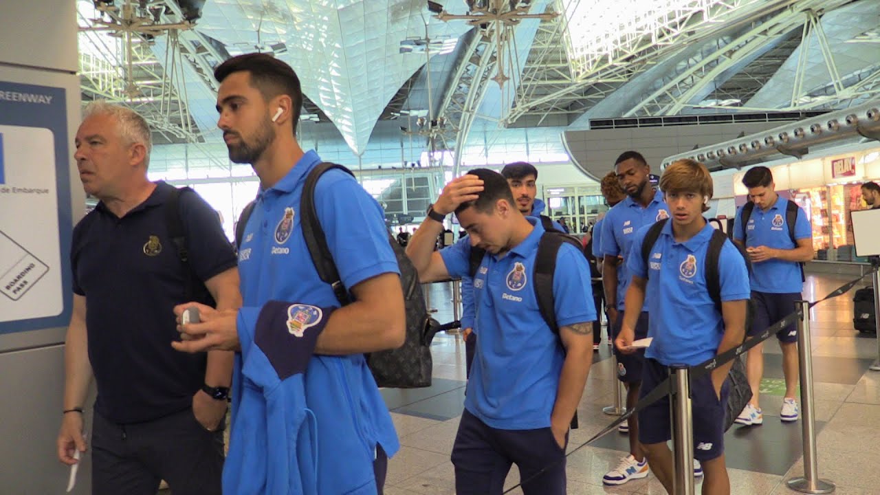 FC Porto | Aeroporto Embarque para Marrocos | Wydad AC - FC Porto | Jogo Preparação Mundial Clubes