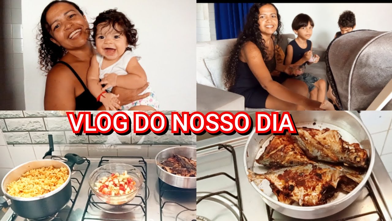 VLOG: LIMPEZA E ORGANIZAÇÃO DA CASA/ FIZ ALMOÇO/ PEIXE ASSADO NA AIR FRYER.