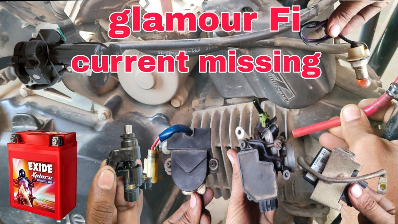 Hero glamour Fi bike ki current missing bike start nahi horaha hai   current ki full jankari