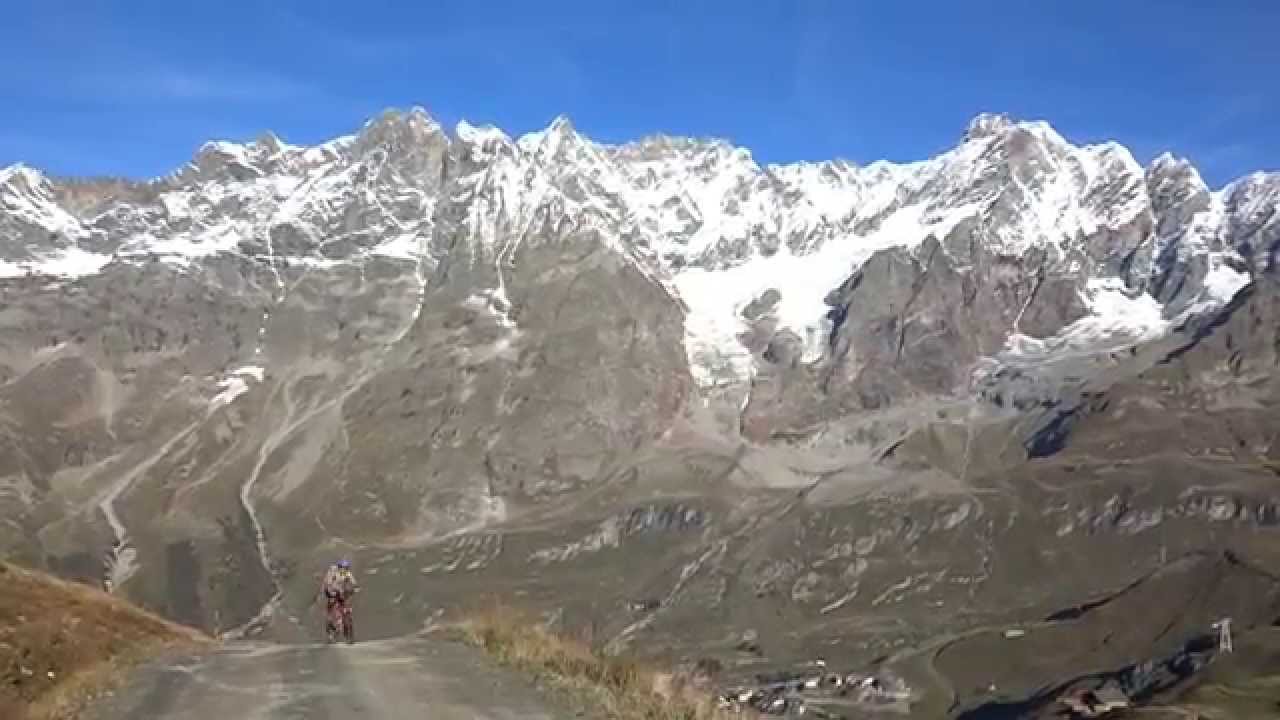 Plateau Rosa Testa Grigia 3480mt  MTB Cervinia