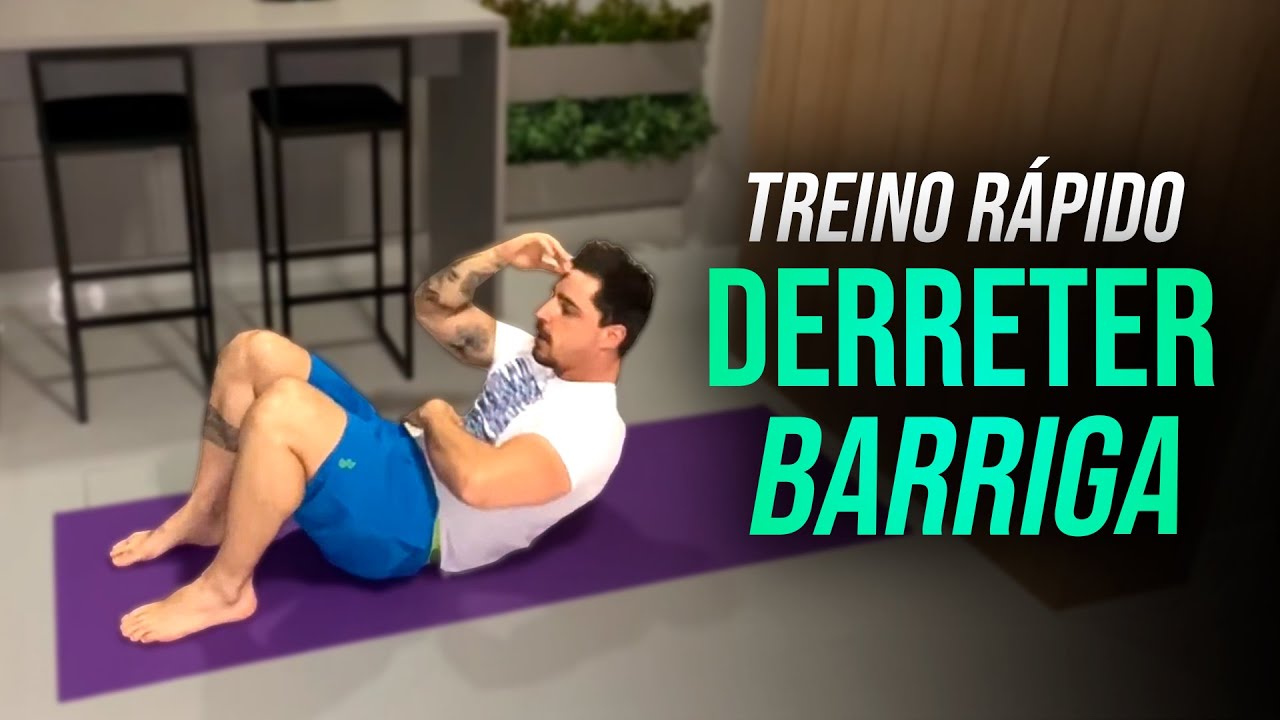 Treino R&aacute;pido PERDER BARRIGA em Casa | RQX System
