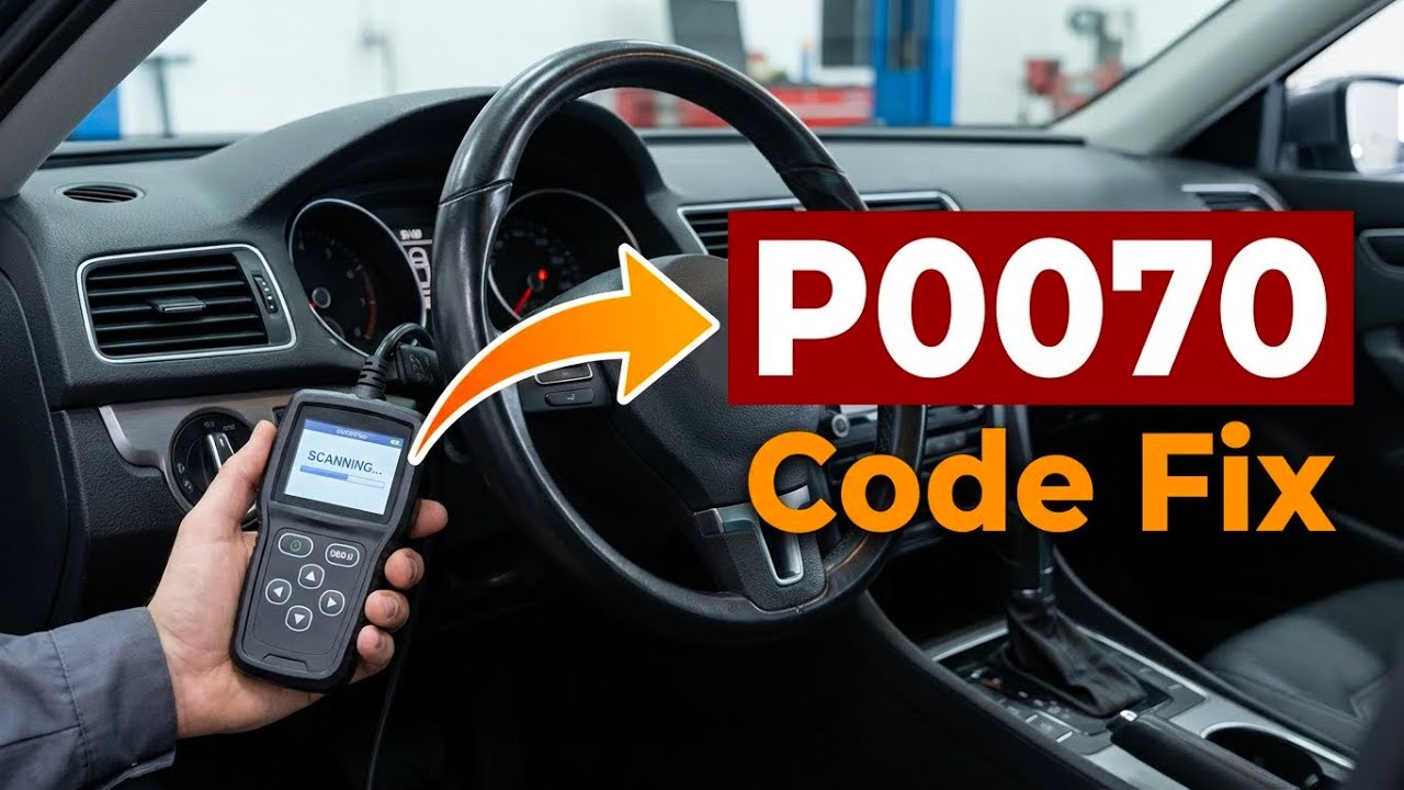 How To Fix P0070 Code - Ambient Air Temp Sensor Circuit - AC Not Working Fix And Repair