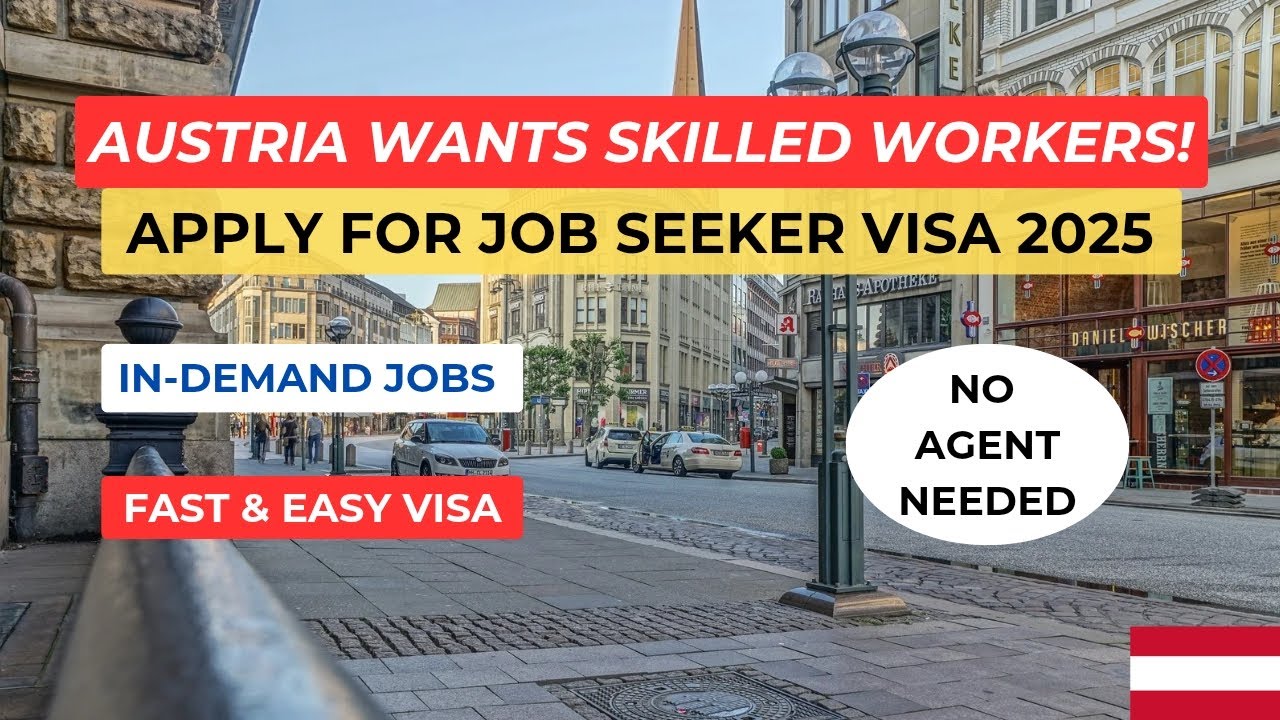 Austria Job Seeker Visa 2025 🇦🇹 | Move First, Get a Job Later (No Job Offer Needed!)
