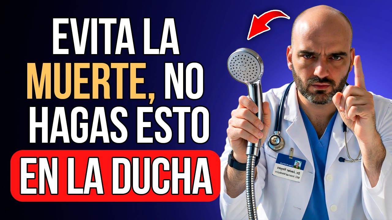 MÉDICO ADVIERTE: Los Hábitos en la ducha que PRODUCE Infartos y ACV | 90% Es Prevenible