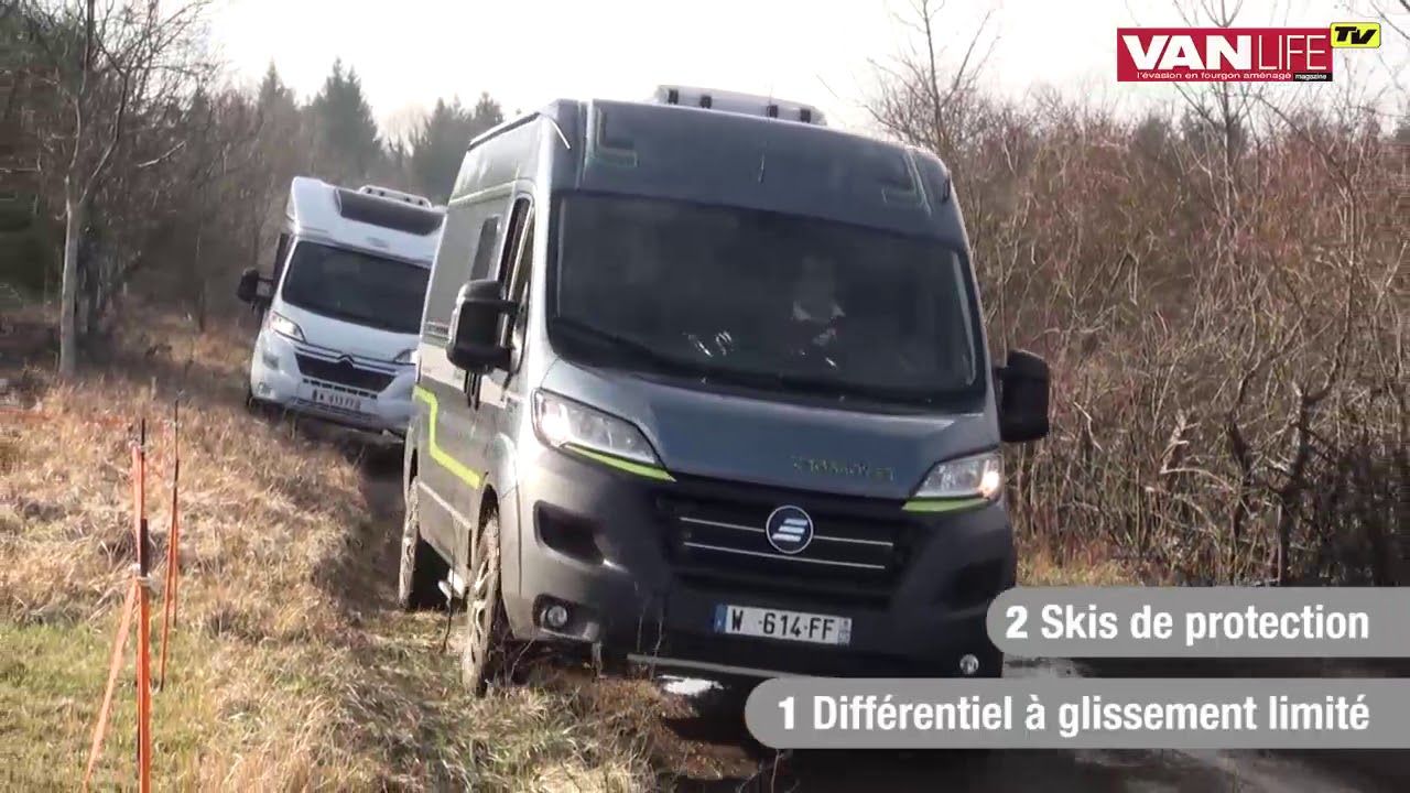 Sensations de conduit à bord du van tout-chemin Hymercar Grand Canyon Crossover