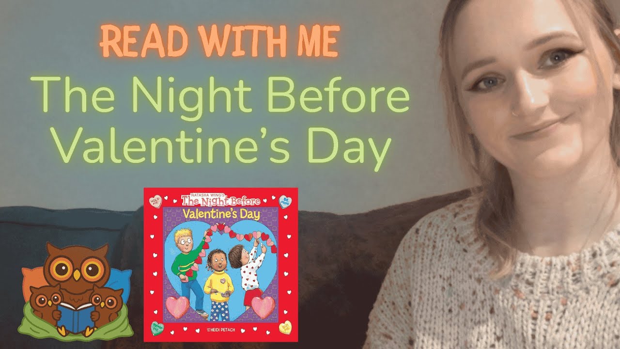Read With Me: The Night Before Valentine’s Day | Gentle Story Read Aloud for Preschoolers