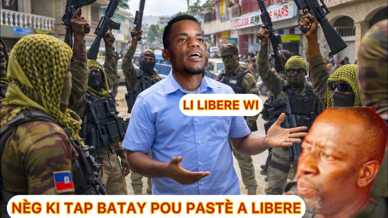 MILITAN KI TAP GOUMEN POU PASTÈ MOISE LA FENK LIBERE😮LI PALE SE PA TI KOZE 