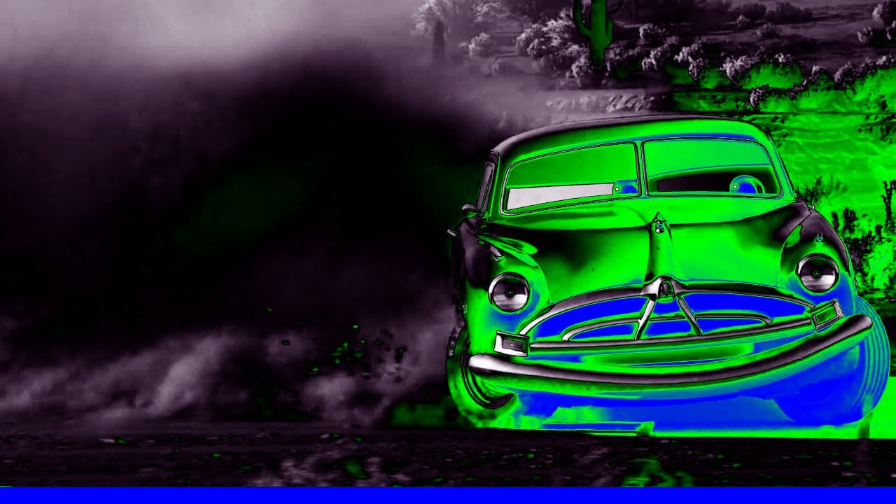 Cars “Doc Hudson try to old skill drifting”(Sponsored By:Gamavision Csupo Effects)