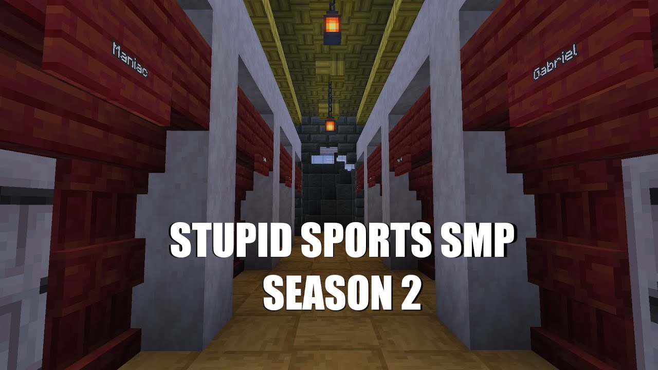Stupid Sports SMP S2:E2 | SHOPPING DISTRICT PROGRESS!
