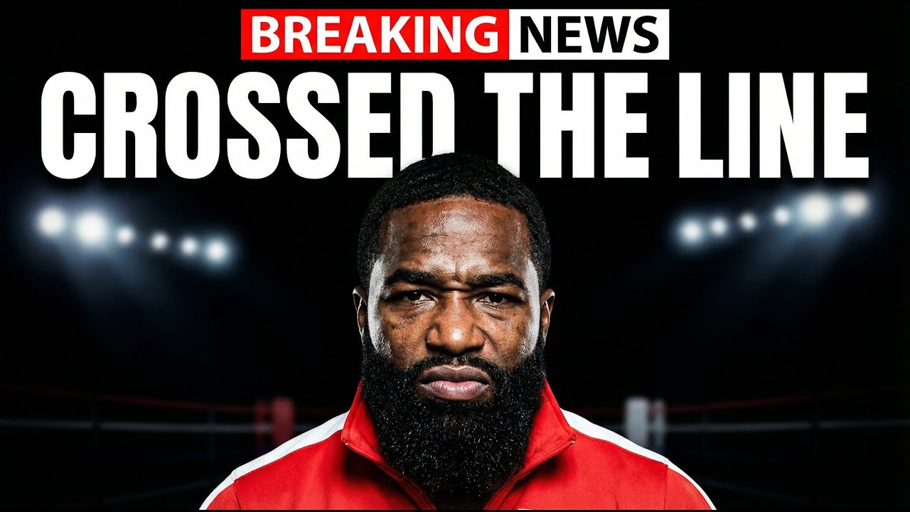 Adrien Broner Just Crossed A Line He Can’t Undo