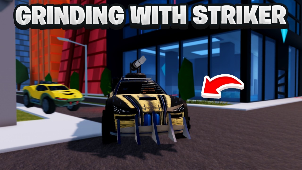 Играем в Roblox Jailbreak вместе со Страйкером! 🐌