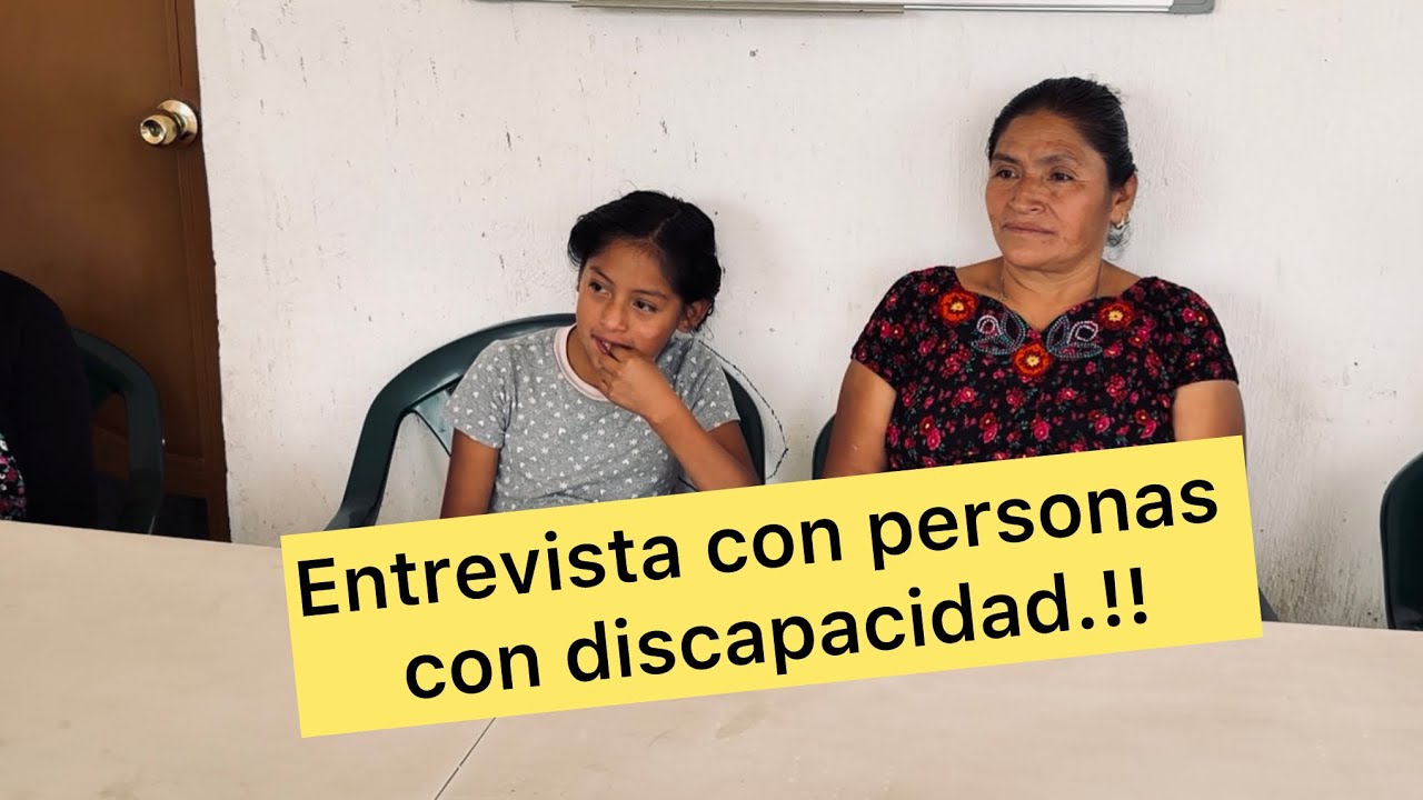 Entrevista!! Con persona con discapacidad, tuvimos la oportunidad de entrevistar a una niña!!! 