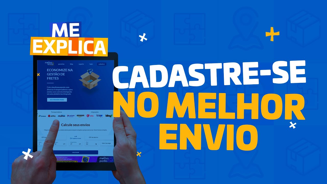 Como se cadastrar no Melhor Envio [Atualizado]