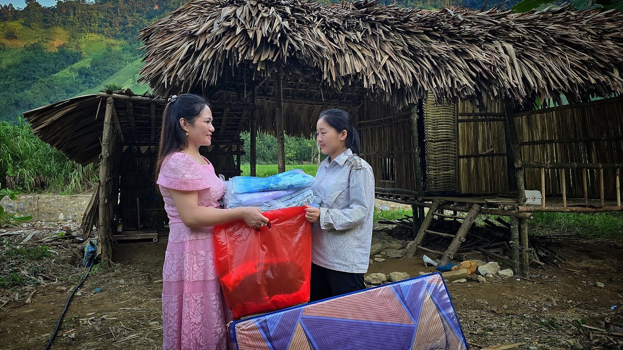 Ly Tieu Hely was surprised by the kindness of her great foster mother.