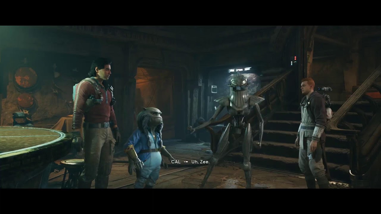 Sofa plays Jedi Survivor