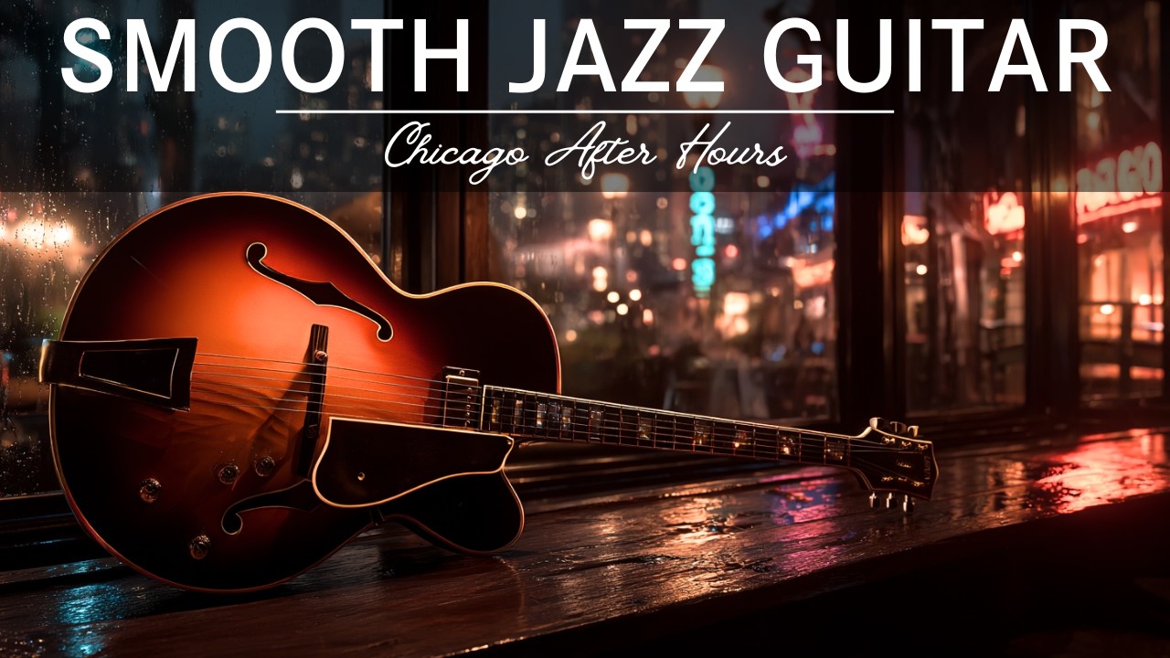 Late Night Smooth Jazz Guitar &ndash; Chicago After Hours &bull; Rainy Midnight Jazz