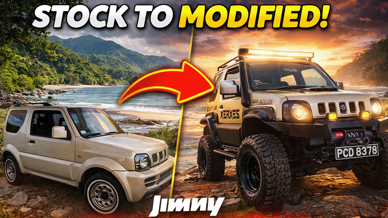Stock Suzuki Jimny &rarr; Ultimate Off-Road Beast | INSANE Transformation