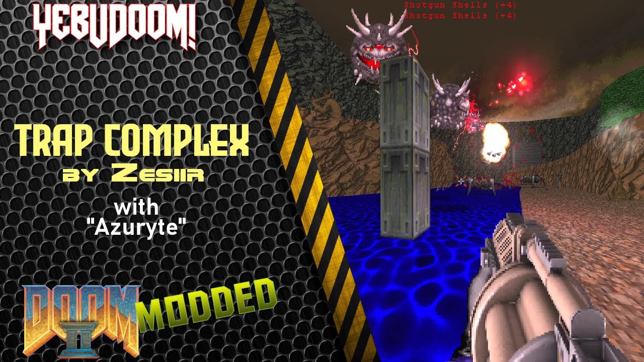 [EN] [Doom II] Trap Complex | Mod: Azuryte + EVP Monsters