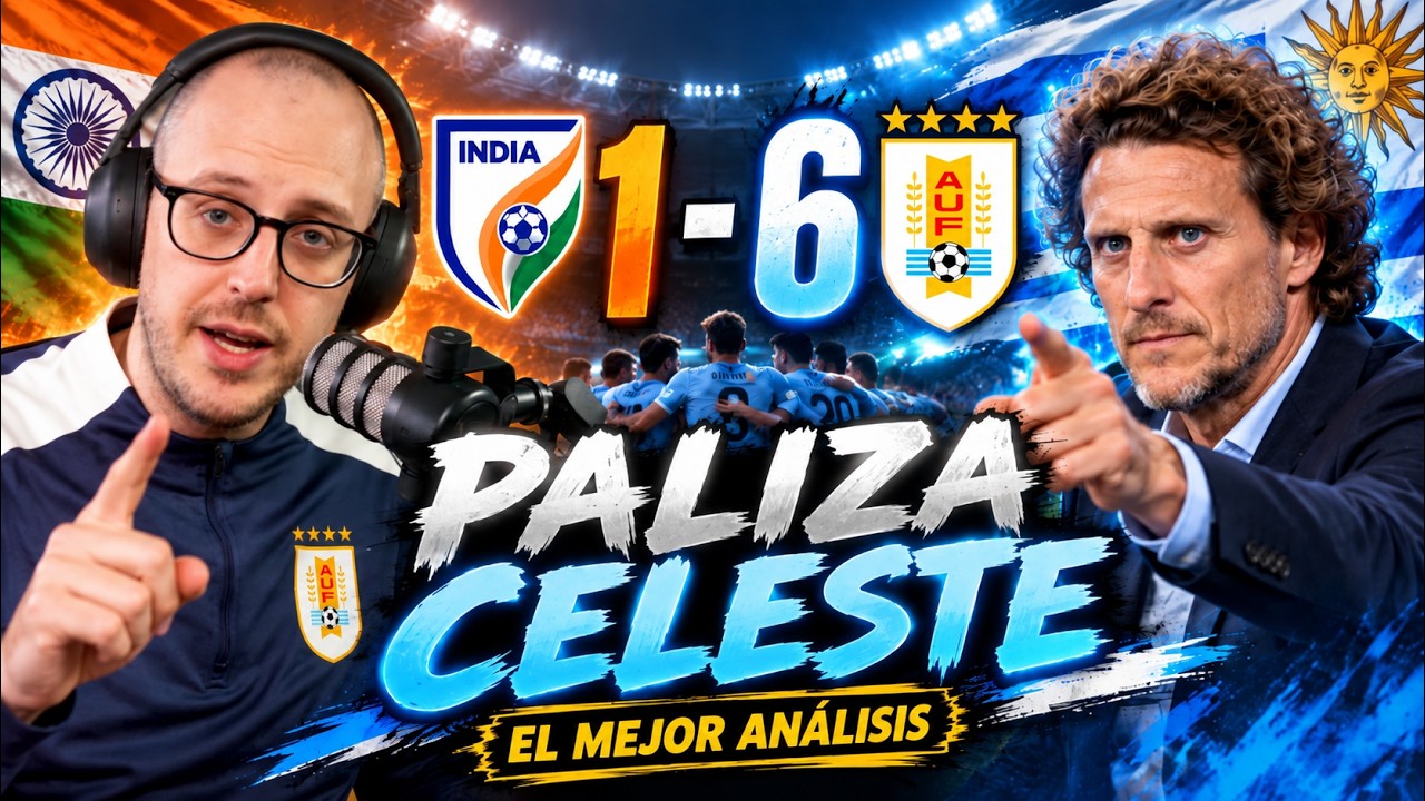 URUGUAY GOLE&Oacute; A INDIA 6 A 1 Y PAS&Oacute; DE TODO