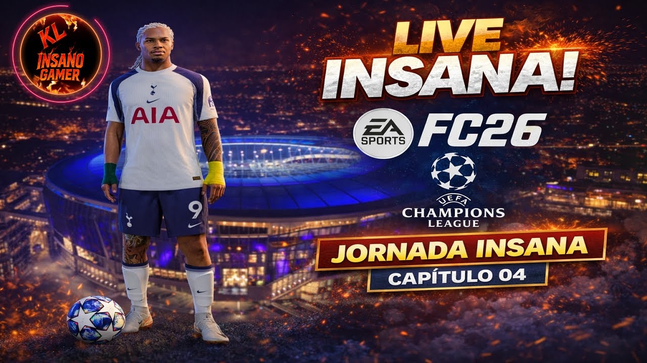 FC 26 #04 – A Final da Champions League Tá Chegando!