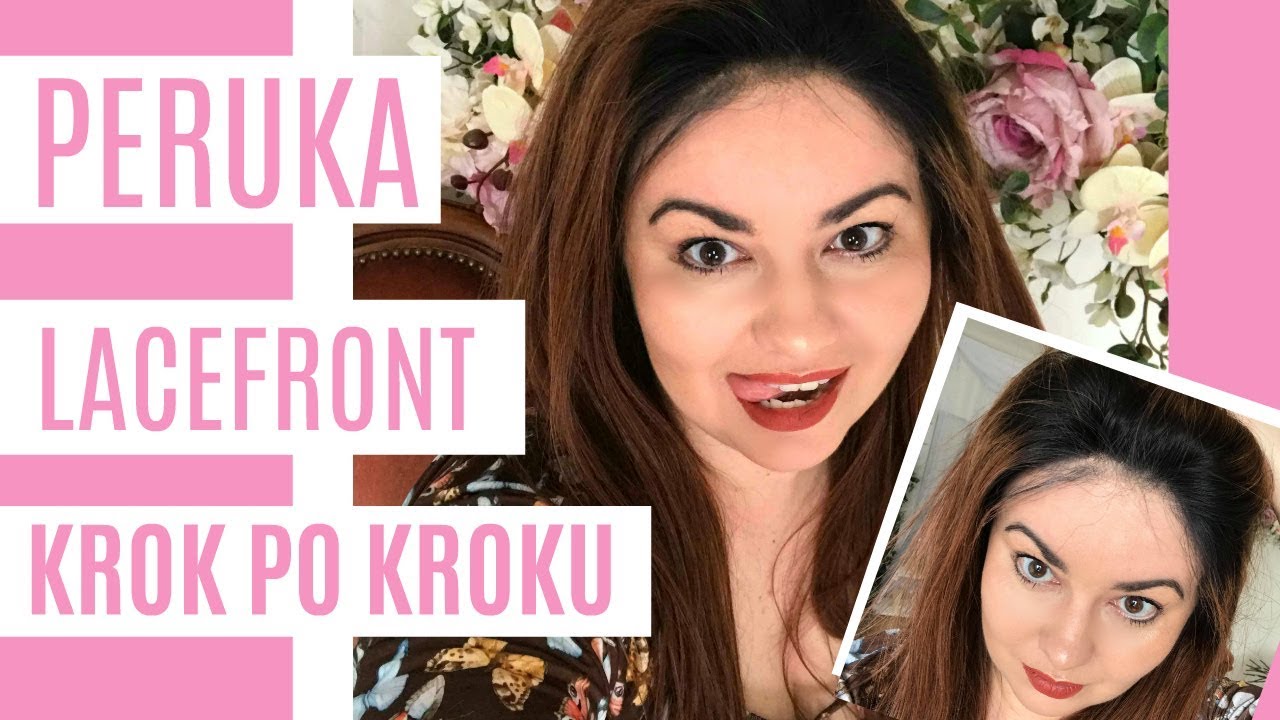 KROK PO KROKU: Peruka Lace Front - klej, baby hair, zakladanie itp
