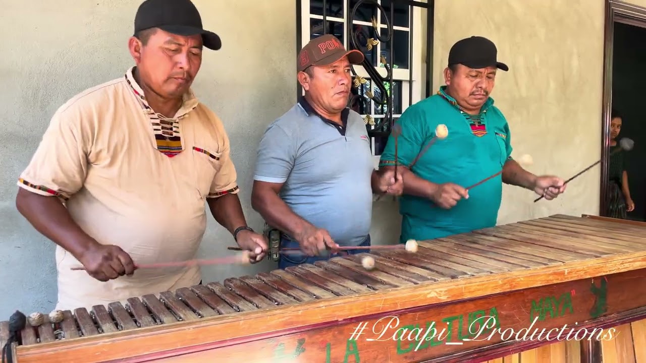 Sabaneta poptun Peten: La marimba Cultura Maya 