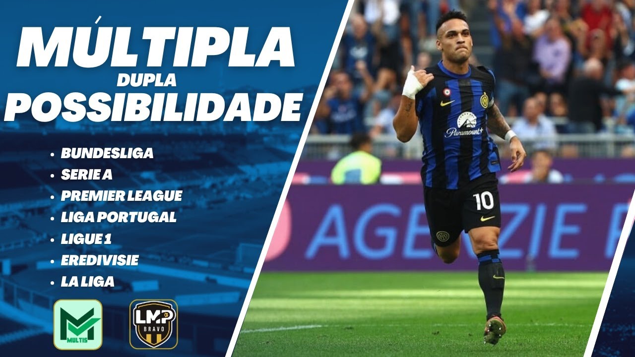 Sai odd 6 na m&uacute;ltipla Dupla Possibilidade com 14 jogos!