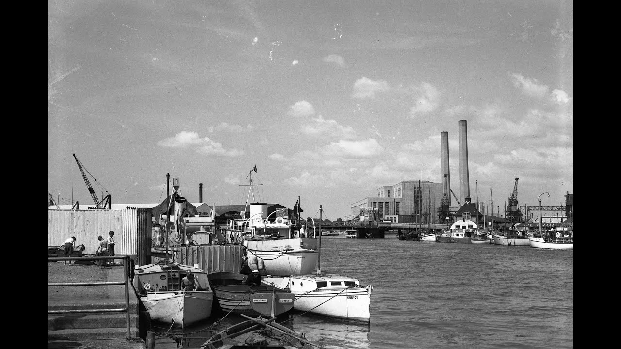 Poole Dorset unseen photos 1950