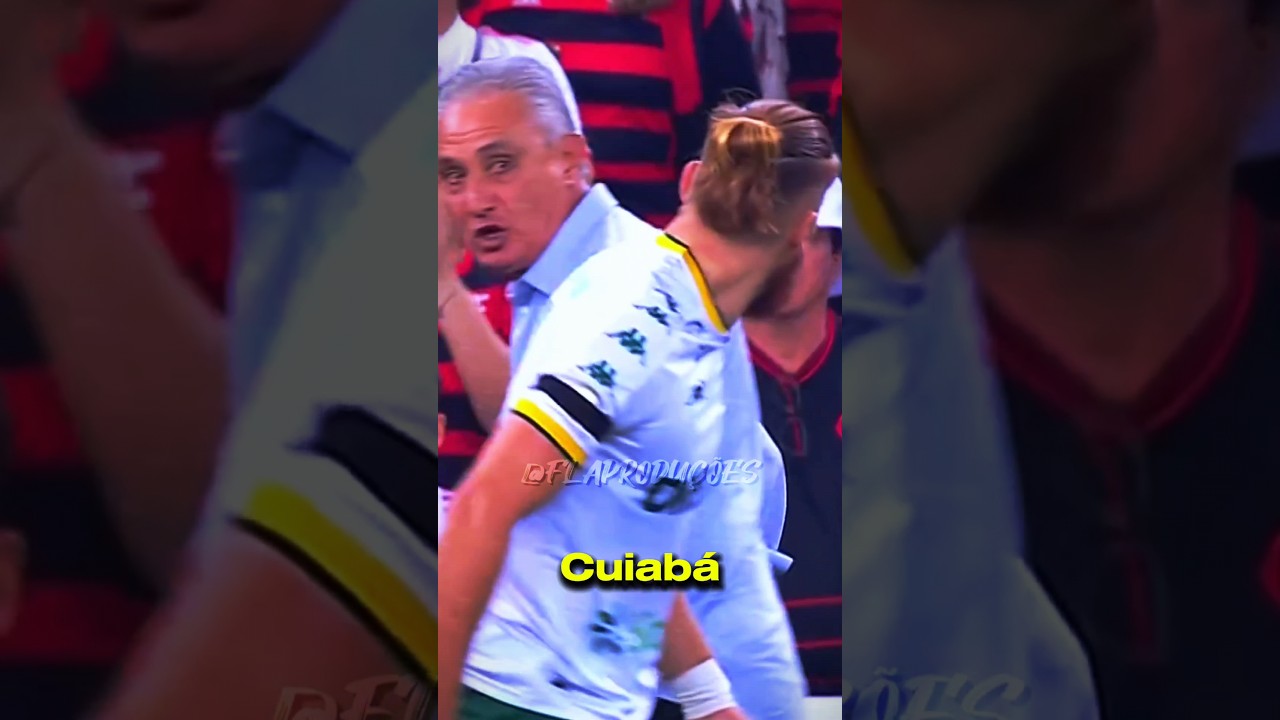 MELHORES REA&Ccedil;&Otilde;ES DE TITE NA BEIRA DE CAMPO!🤣 #shorts #flamengo #futebol #tite #mengo #crf