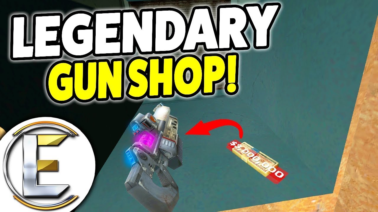 Legendary Gun Shop - Gmod DarkRP Life (Selling The Most Overpowered Advanced Weapons)