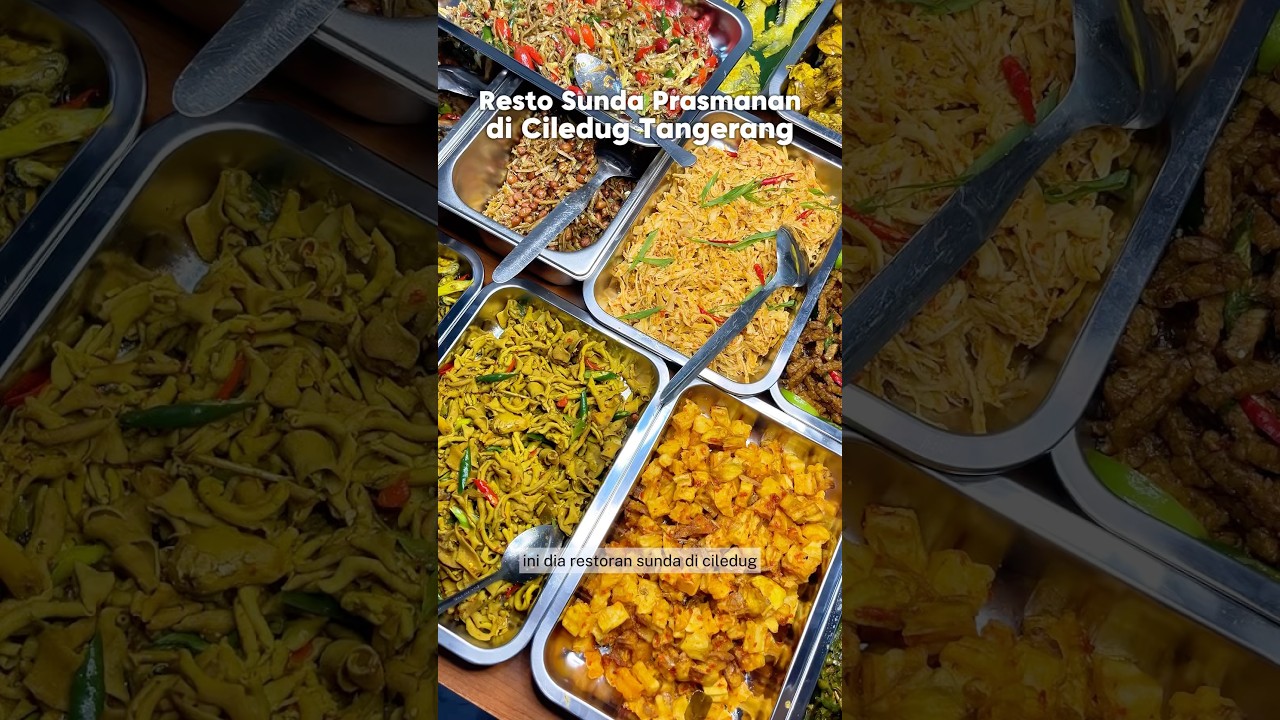 Warung Makan Sunda di Ciledug Tangerang #farhanmuhammad #kuliner #tangsel #tangerang #warungsunda