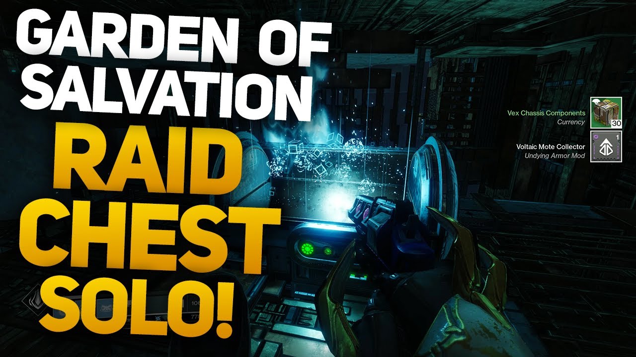 How to Get the First Raid Chest Solo in Garden of Salvation (Destiny 2 Shadowkeep)