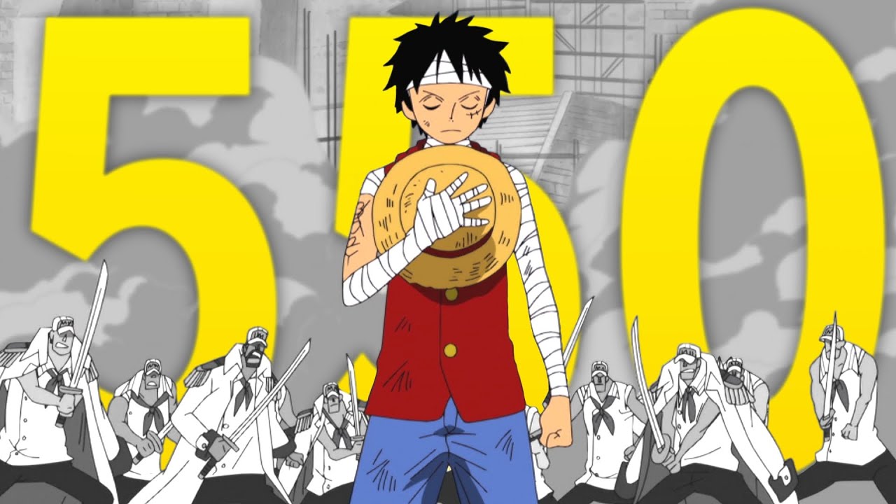 Obejrzałem 550 odcinków One Piece