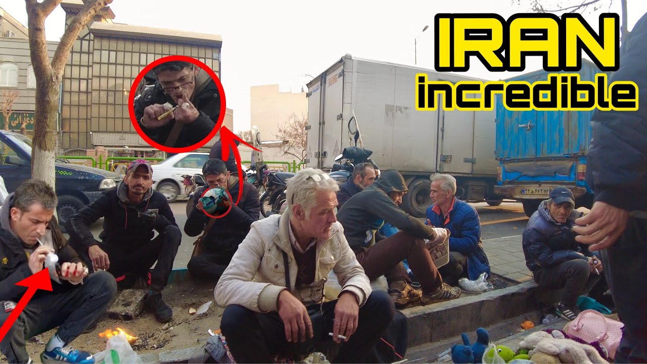 Incredible!! Molavi Street, Tehran, Hangout of Drug addicts and Homeless in Capital of IRAN