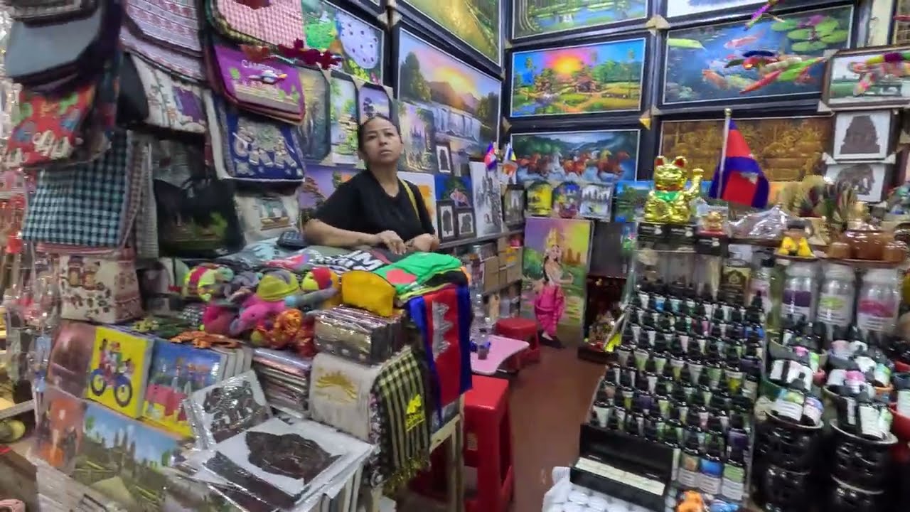Russian market Cambodia 